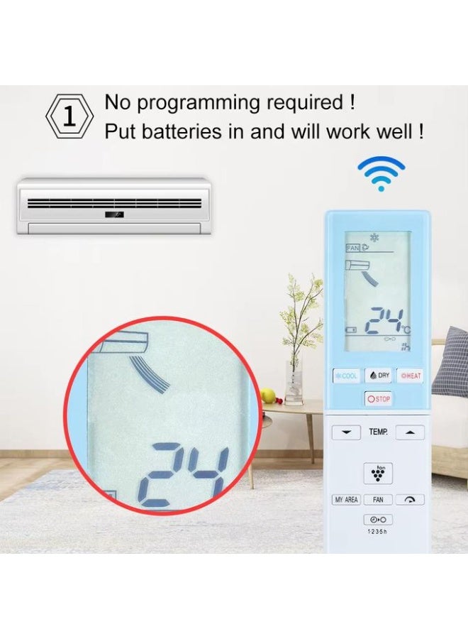 Remote control fit to Sharp Digital Hot and Cold Air Conditioner - Image 2